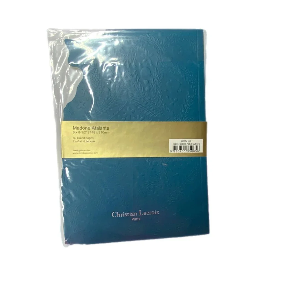 NEW Christian Lacroix Die Cut Madone Atalante Softcover Notebook Journal 80 pgs